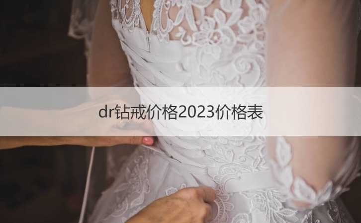 dr钻戒价格