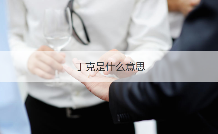 丁克是什么意思