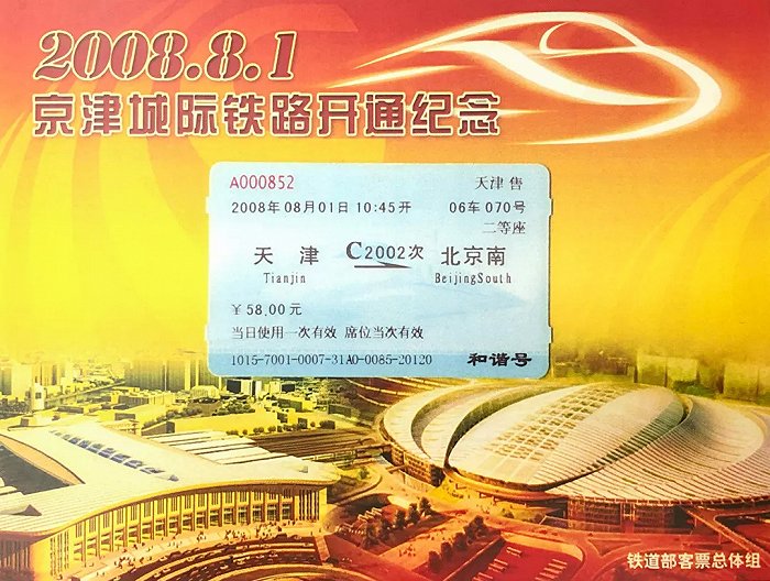 高铁火车票图片大全