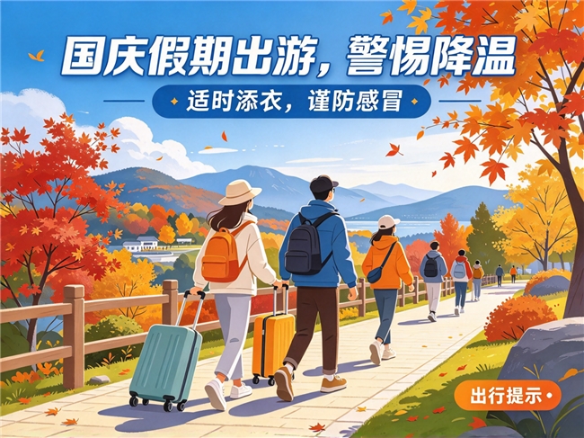 先别急着做出游攻略！中秋、国庆北方天气大反转，行李箱里少啥都不能少它