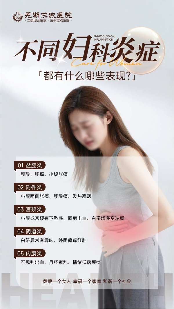 芜湖妇科炎症医院哪家好？芜湖协诚医院妇科
