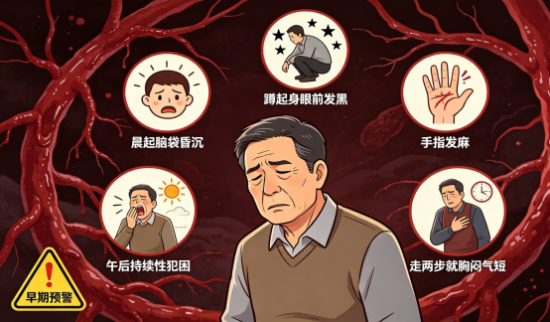 晨起头晕手麻别忽视！血管发出求救信号，菁迈清给出解决方案