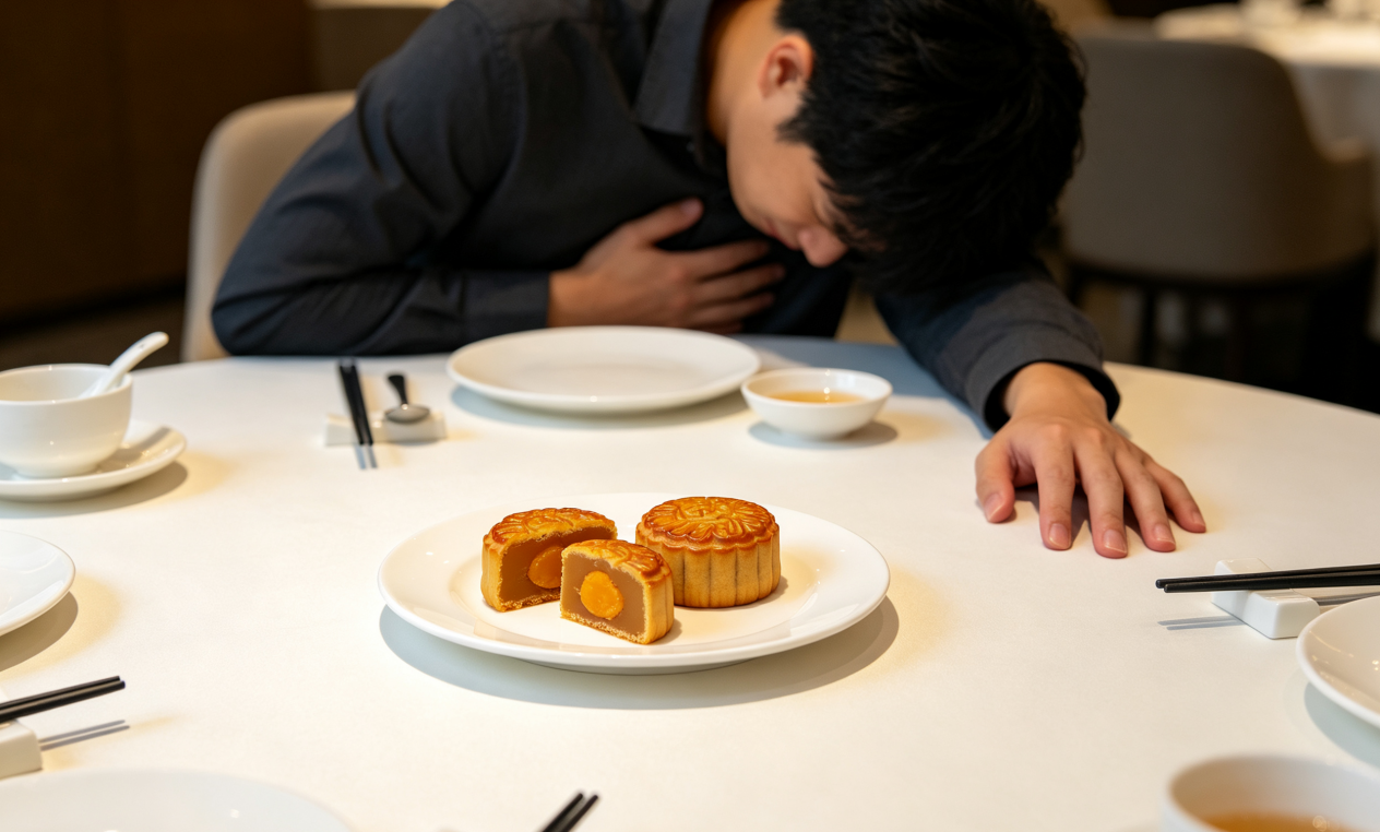 吃月饼胃胀积食难消化？和胃整肠丸舒缓节日肠胃不适