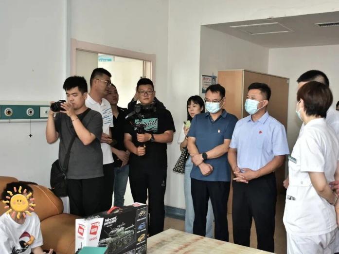 关爱天使儿童肿瘤救助项目稳步推进中 多位受助患儿在院接受治疗